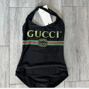 NWT Gucci Black Swimsuit